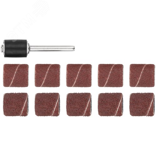 Изображение товара Бандаж наждачный и штифт, набор 11 шт (шт)