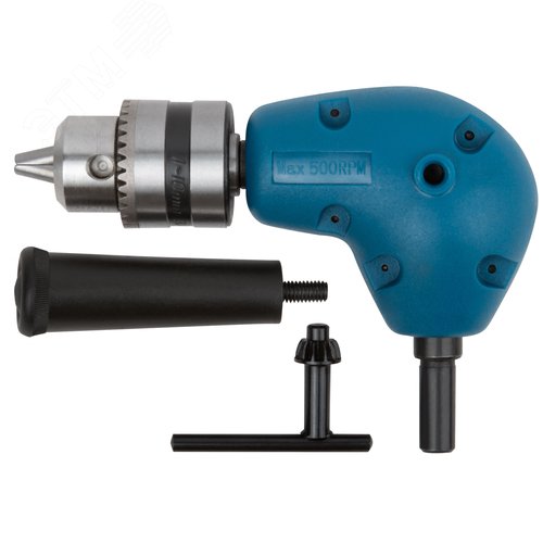 Изображение товара Переходник для дрели угловой с патроном, 90 градусов (шт)