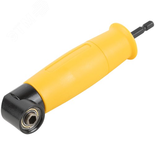 Адаптер для бит угловой металлический, нейлоновый корпус, 90 градусов - фото 2