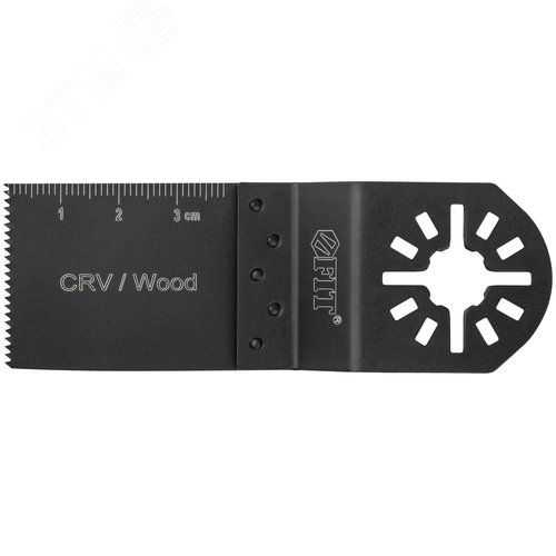 Изображение товара Полотно пильное фрезерованное ступенчатое, CrV сталь, 32.5 мм х 0.6 мм (шт)
