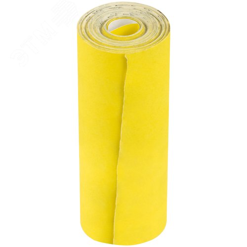 Изображение товара Рулон шлифовальный мини на бумажной основе, алюминий-оксидный абразивный слой 115 мм х 5 м, Р 320 (шт)