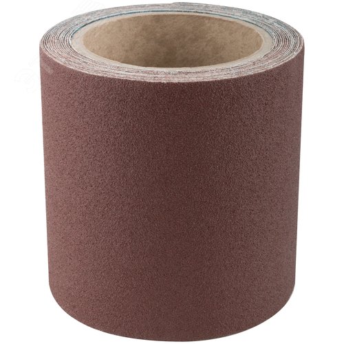 Изображение товара Рулон шлифовальный мини на тканевой основе, алюминий-оксидный абразивный слой 115 мм х 5 м, P80 (шт)