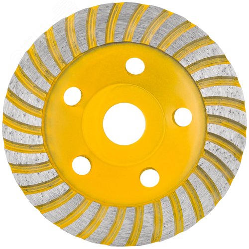 Изображение товара Диск алмазный шлифовальный, посадочный диаметр 22.2 мм,'' Турбо'' 125 мм (шт)