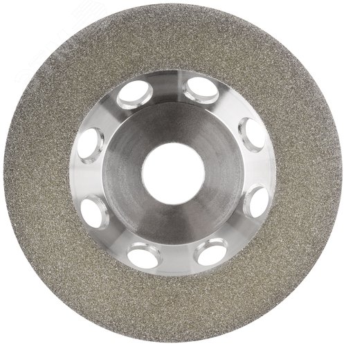 Изображение товара Диск алмазный шлифовальный по с кафелю/керамограниту/стеклу, посад. диаметр 22.2 мм, сплошной, 125 мм (шт)