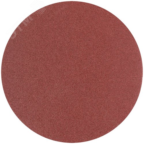 Изображение товара Круги шлифовальные сплошные (липучка), алюминий-оксидные, 125 мм, 5 шт Р 100 гибкая -14А (упак)