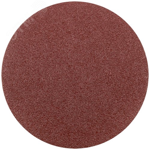Изображение товара Круги шлифовальные сплошные (липучка), алюминий-оксидные, 150 мм, 5 шт Р 36 гибкая -14А (упак)
