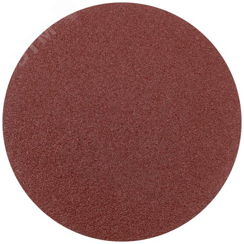 Изображение товара Круги шлифовальные сплошные (липучка), алюминий-оксидные, 150 мм, 5 шт Р 60 гибкая -14А (упак)