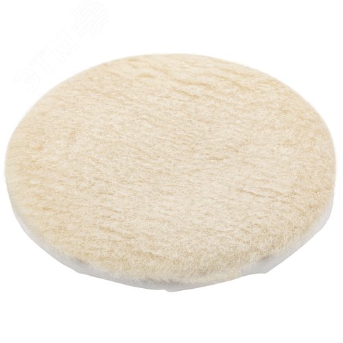 Изображение товара Чехол полировочный на завязках, натуральная шерсть, на тканевой основе 125 мм (шт)