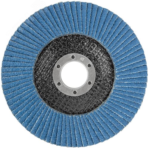 Изображение товара Круг лепестковый торцевой циркониевый, 125 мм Р 40 (шт)