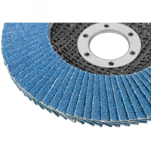 Круг лепестковый торцевой циркониевый, 125 мм   Р 40 - фото 4