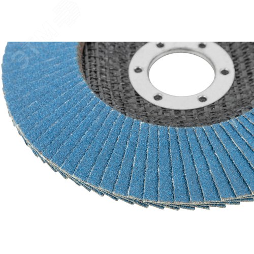Круг лепестковый торцевой циркониевый, 125 мм  Р 100 - фото 4