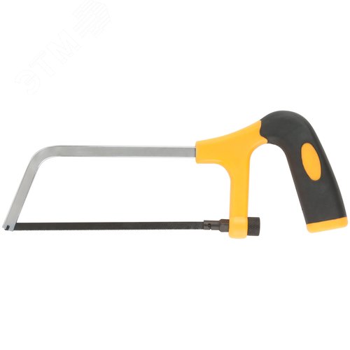 Изображение товара Ножовка по металлу мини 150 мм, пластиковая прорезиненная ручка (шт)