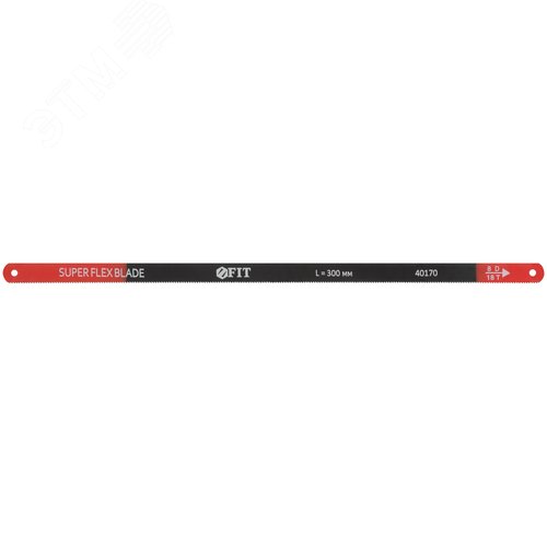 Изображение товара Полотна ножовочные односторонние 300 мм (Super Flex), 10 шт (18 ТPI) (упак)