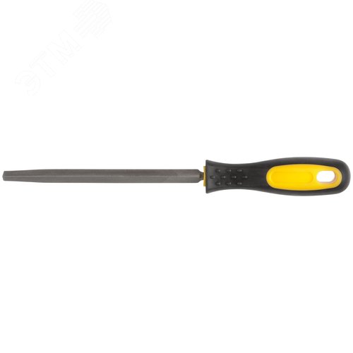 Изображение товара Напильник, прорезиненная ручка, трехгранный 150 мм (шт)