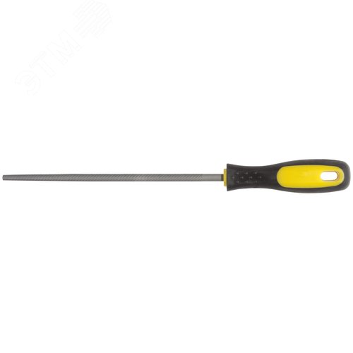 Изображение товара Напильник, прорезиненная ручка, круглый 200 мм (шт)