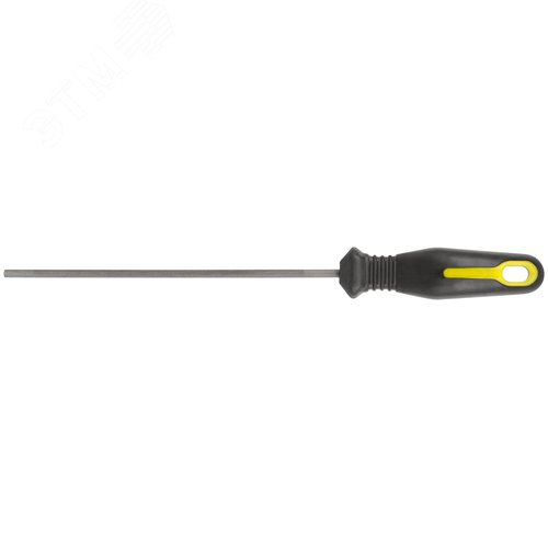 Изображение товара Напильник для заточки цепей бензопил круглый, с прорезиненной ручкой 200x5.0 мм (шт)