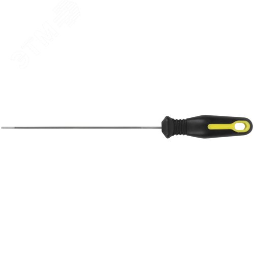 Напильник для заточки цепей бензопил круглый, с прорезиненной ручкой 200 х 3,0 мм - фото 1