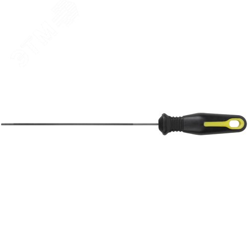 Изображение товара Напильник для заточки цепей бензопил круглый, с прорезиненной ручкой 200 х 3,2 мм (шт)