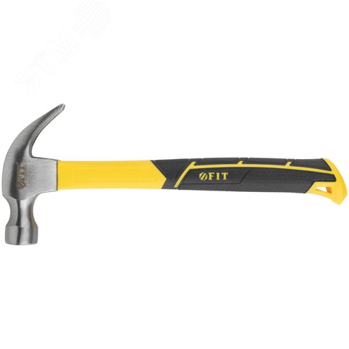 Изображение товара Молоток-гвоздодер, фиберглассовая усиленная ручка, Профи 28 мм, 340 гр. (шт)