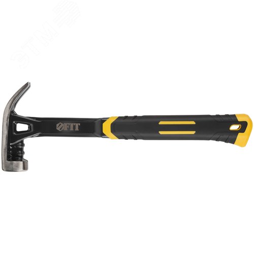 Изображение товара Молоток-гвоздодер, цельнометаллический Профи, 450 гр. (шт)