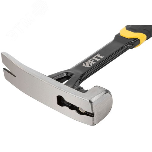 Молоток-гвоздодер, цельнометаллический Профи, 450 гр. - фото 3