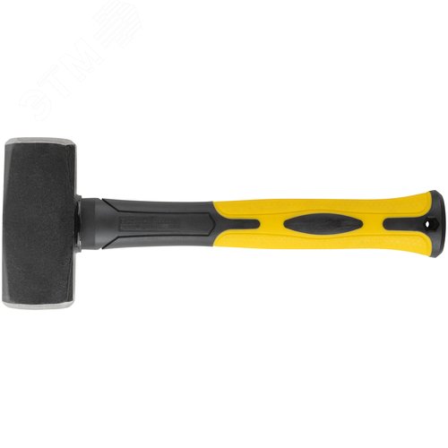 Кувалда кованая, фиберглассовая усиленная ручка Профи 1,5 кг - фото 1