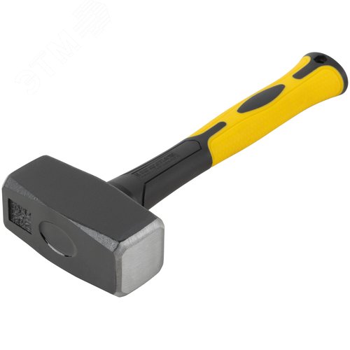 Кувалда кованая, фиберглассовая усиленная ручка Профи 1,5 кг - фото 2