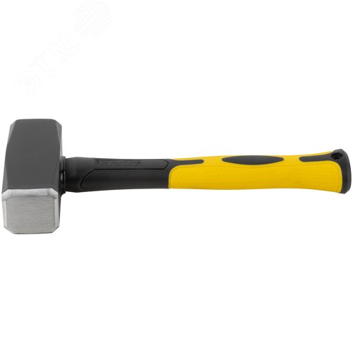 Кувалда кованая, фиберглассовая усиленная ручка Профи 1,5 кг - фото 4