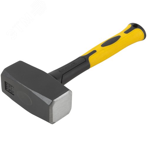 Кувалда кованая, фиберглассовая усиленная ручка Профи 2,0 кг - фото 2