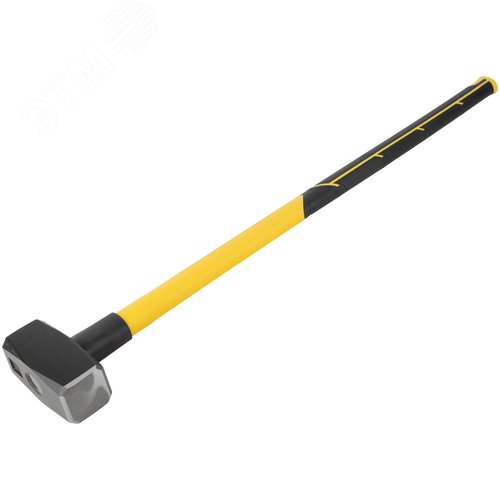 Кувалда кованая, фиберглассовая усиленная ручка 900 мм, 4 кг - фото 2