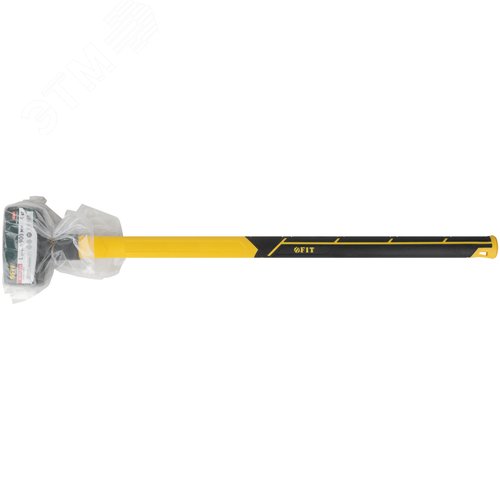 Кувалда кованая, фиберглассовая усиленная ручка 900 мм, 4 кг - фото 3