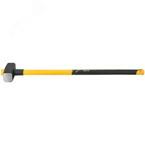 Кувалда кованая, фиберглассовая обратная усиленная ручка 900 мм, 4 кг - фото 3