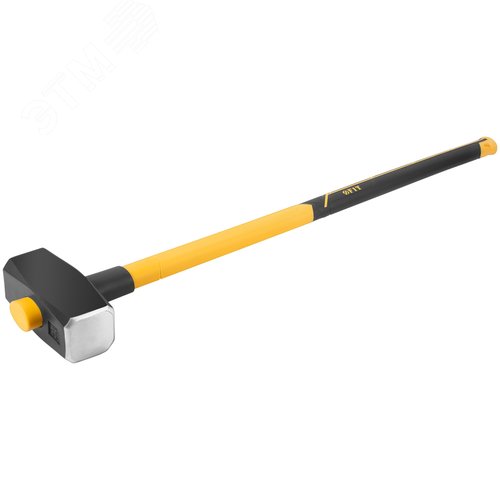 Кувалда кованая, фиберглассовая обратная усиленная ручка 900 мм, 6 кг - фото 2