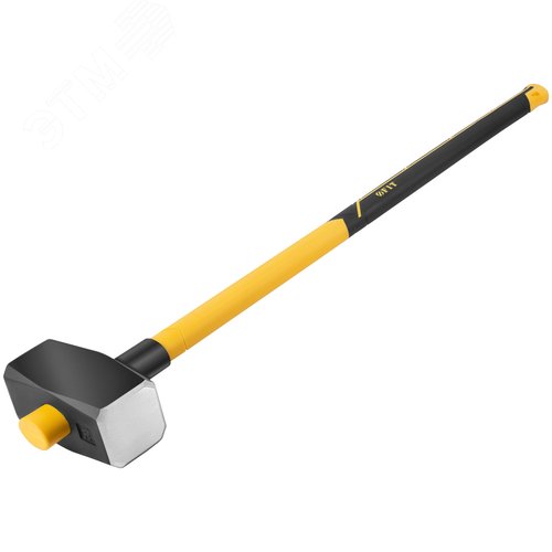 Кувалда кованая, фиберглассовая обратная усиленная ручка 900 мм, 8 кг - фото 2