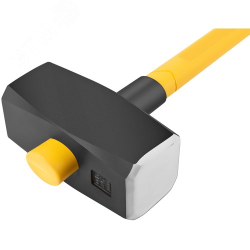 Кувалда кованая, фиберглассовая обратная усиленная ручка 900 мм,10 кг - фото 4