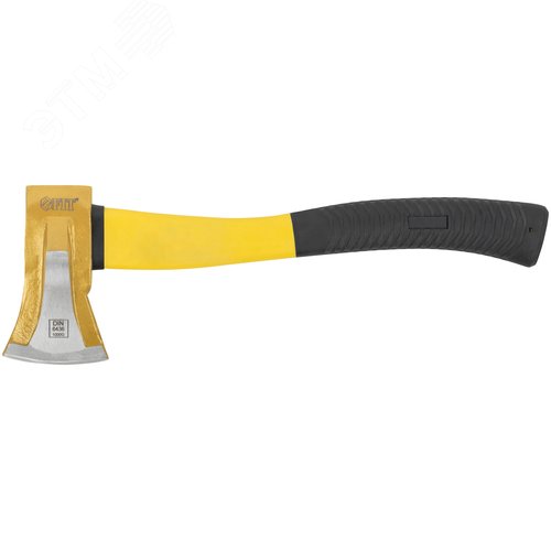 Изображение товара Топор-колун ''ушастый'' кованый, фиберглассовая ручка 1000 гр (шт)