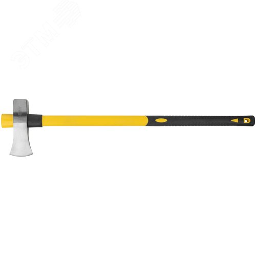 Изображение товара Топор-колун кованый, фиберглассовая длинная ручка 900 мм, 2700 гр (шт)