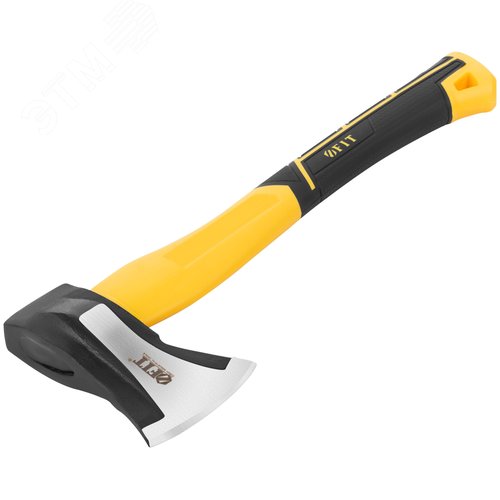 "Топор-колун ""ушастый"" кованый, фиберглассовая ручка 1000 гр." - фото 2