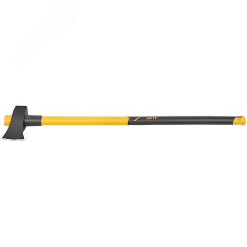 Топор-колун кованый, фиберглассовая длинная ручка 900 мм, 2700 гр. - фото 4