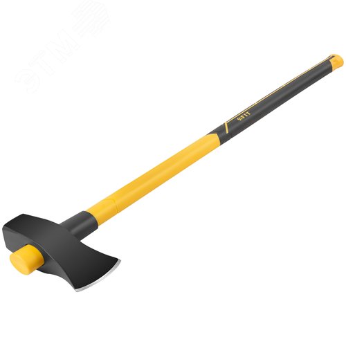 Топор-колун кованый, фиберглассовая длинная ручка 900 мм, 3600 гр. - фото 2