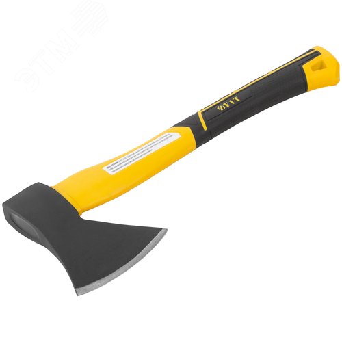 Топор кованая усиленная сталь, усиленная фиберглассовая ручка  600 гр. - фото 2