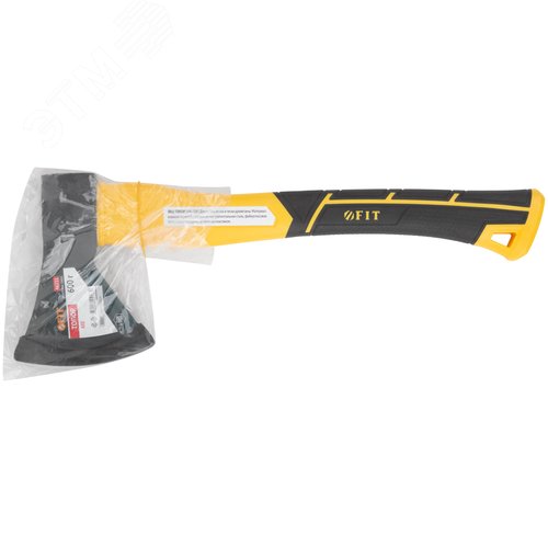 Топор кованая усиленная сталь, усиленная фиберглассовая ручка  600 гр. - фото 3