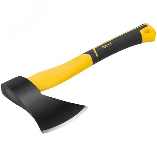 Топор кованая усиленная сталь, усиленная фиберглассовая ручка  800 гр. - фото 2