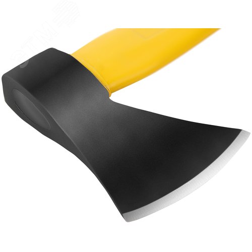 Топор кованая усиленная сталь, усиленная фиберглассовая ручка  800 гр. - фото 4