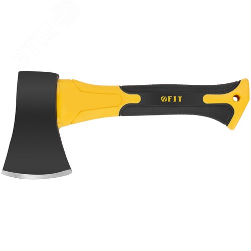 Топор туриста укороченный, кованая сталь, усиленная фиберглассовая ручка 450 гр. - фото 1