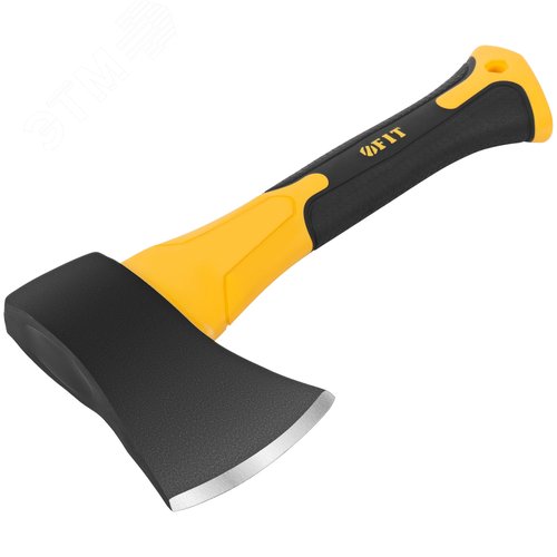 Топор туриста укороченный, кованая сталь, усиленная фиберглассовая ручка 450 гр. - фото 2