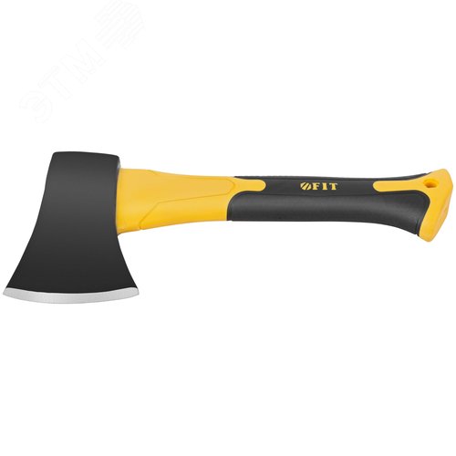 Топор туриста укороченный, кованая сталь, усиленная фиберглассовая ручка 450 гр. - фото 4