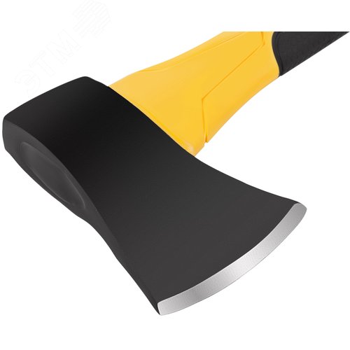 Топор туриста укороченный, кованая сталь, усиленная фиберглассовая ручка 450 гр. - фото 3