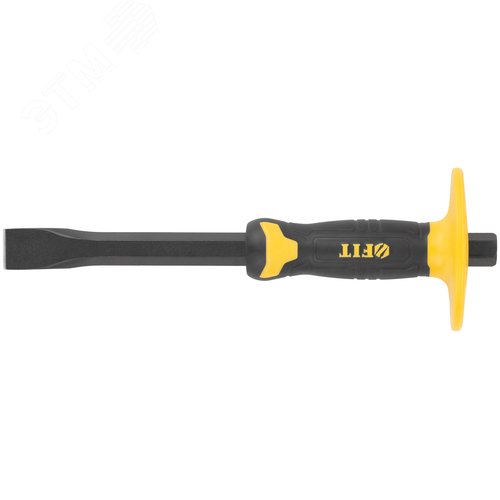 Зубило с пластиковым прорезиненным протектором 300х18х25 мм Профи - фото 1