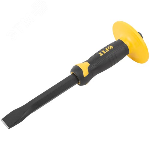 Зубило с пластиковым прорезиненным протектором 300х18х25 мм Профи - фото 2